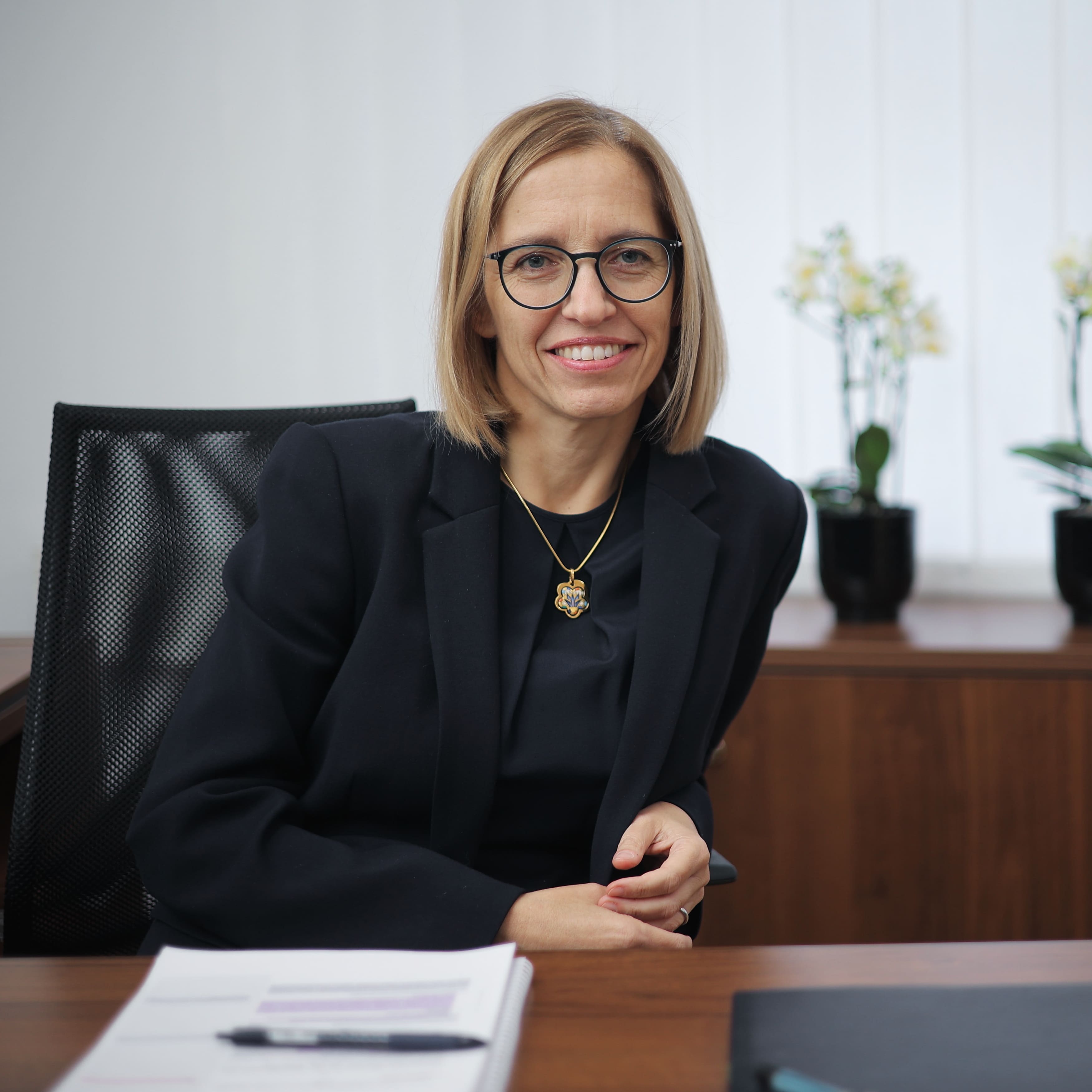 Ministrica zdravstva Slovenije dr. Valentina Prevolnik Rupel